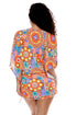 Luli Fama Retro Luli Cabana V Neck Dress